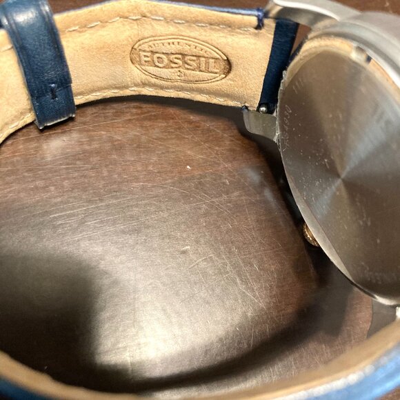 NIB! Fossil FS4930 Grant Chronograph Men’s Wrist Watch w/ Box & Papers FREE SHIP - Picture 6 of 9